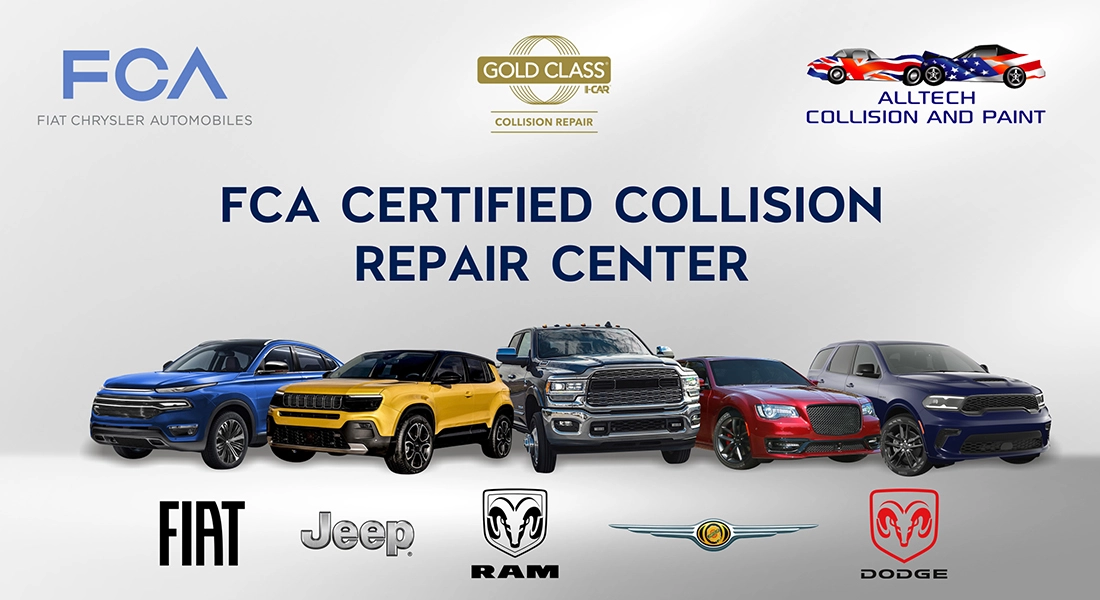 FCA Certified Collision Repair Center